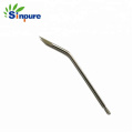 Stainless Steel Double Lumen Needle Oocytes Pick up Needle